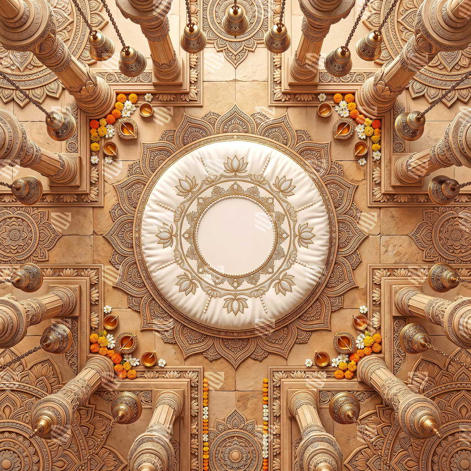 Golden Temple Mandala