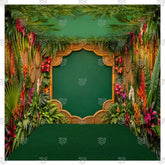 Pushp Vatika Mandap Ganesh Pandal Backdrop