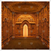 Mahadwar Suvarna Prangan Ganesh Pandal Backdrop
