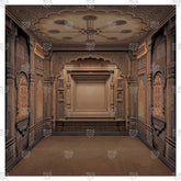 Shilpakriti Devpeeth Prangan Ganesh Pandal Backdrop