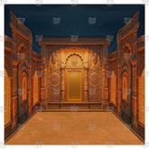 Ratnadeep Sabha Mandap Ganesh Pandal Backdrop