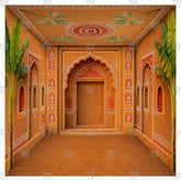 Kalash Toran Prangan Ganesh Pandal Backdrop