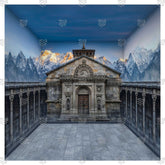 Himadri Divya Dham Ganesh Pandal Backdrop