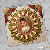 Dakshin Sanskar Mandal Ganesha Newborn Baby Photography Backdrop