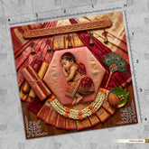 Kanchi Vastra Utsav Ganesha Newborn Baby Photography Backdrop