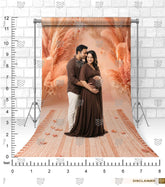 Blush Feather Reverie - Maternity Backdrop