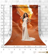 Amber Canyon Glow - Model Shoot Backdrop