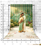 Mughal Garden Maternity Backdrop