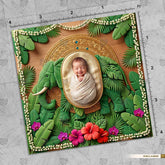 Vanraj Gajendra Vatika Ganesha Newborn Baby Photography Backdrop