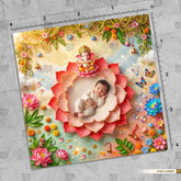 Gyan Sagar Ekdant Ganesha Newborn Baby Photography Backdrop