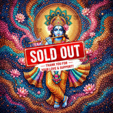 Rasik Madhav Mosaic Krishna Janmashtami Decoration Backdrop
