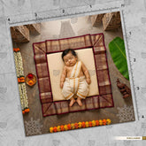 Dakshin Dev Aangan Ganesha Newborn Baby Photography Backdrop