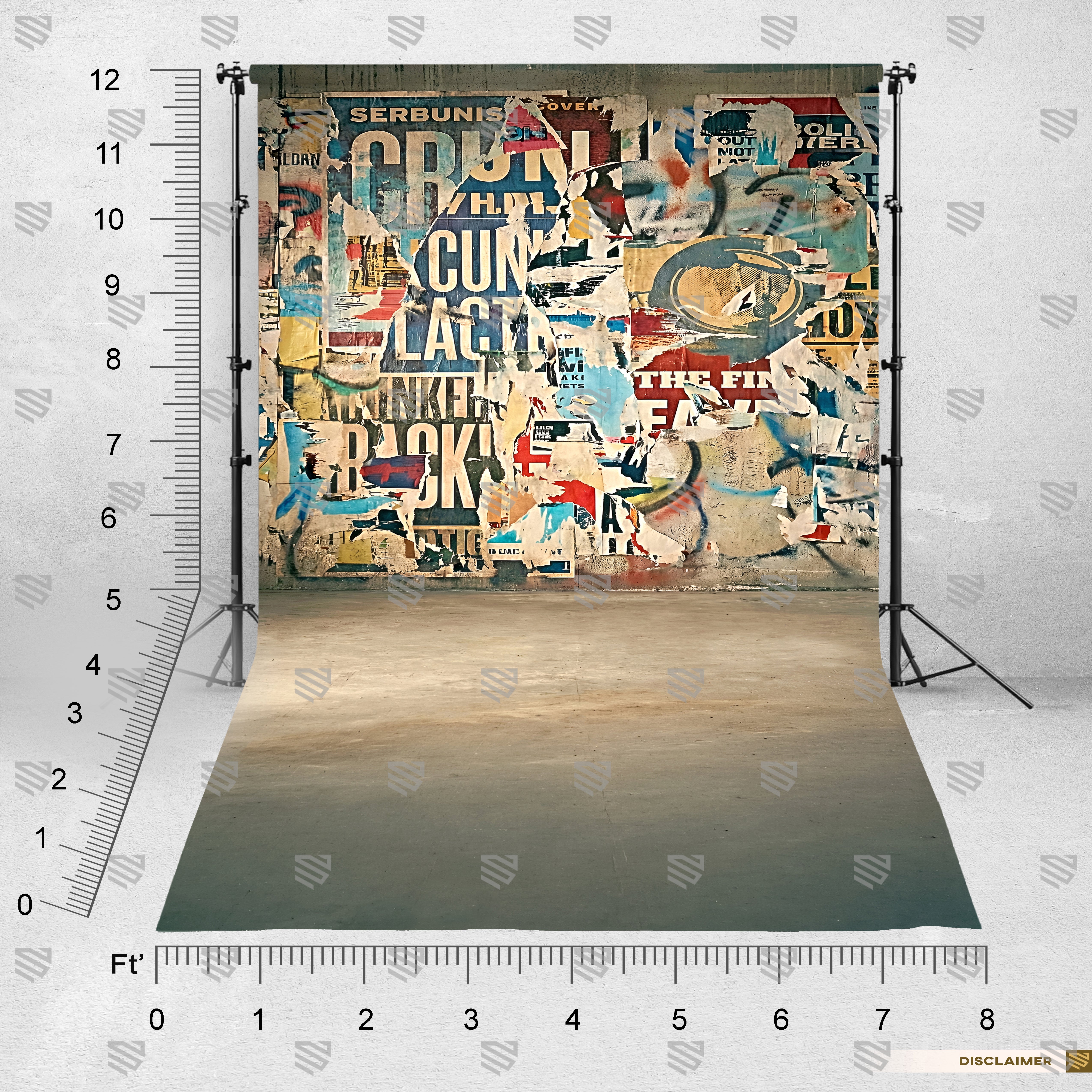 Urban Grunge Poster Wall