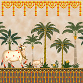Kamdhenu Vaatika Backdrop