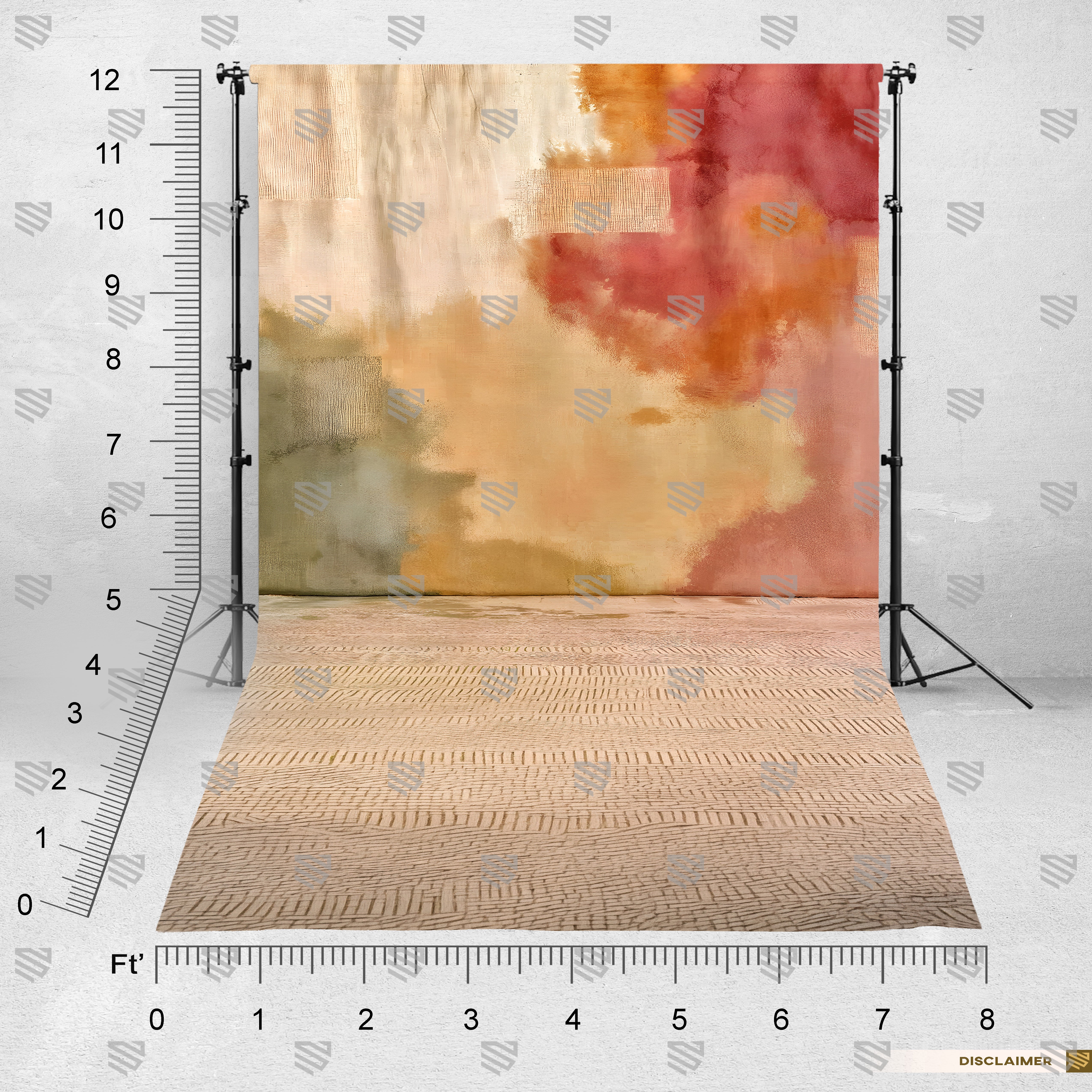 Blush Earth Abstract