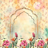 Sundar Phoolon Ka Jharukha Backdrop