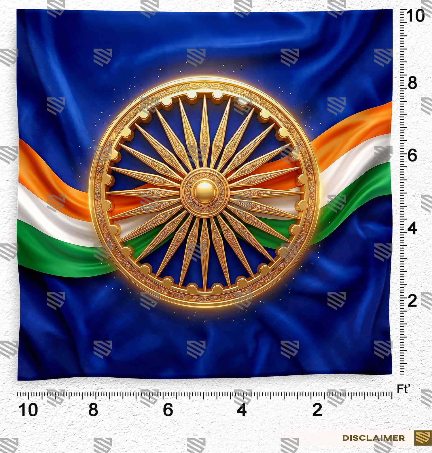 Azadi Chakra Background