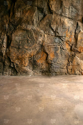Ancient Cave Stone Backdrop