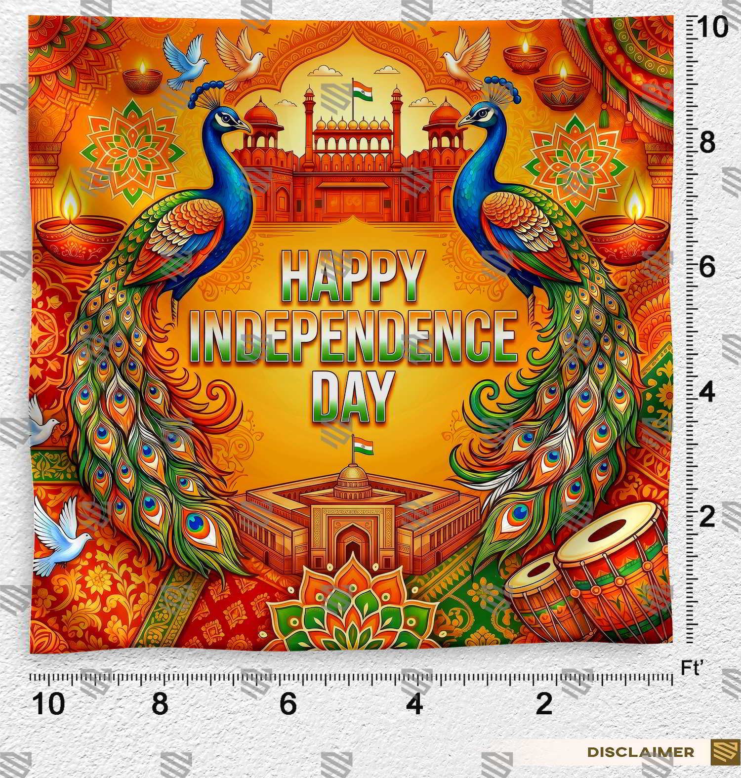 Bharat Cultural Photography Backdrop