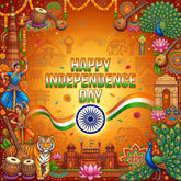 Bharat Utsav Rangoli Festival Backdrop