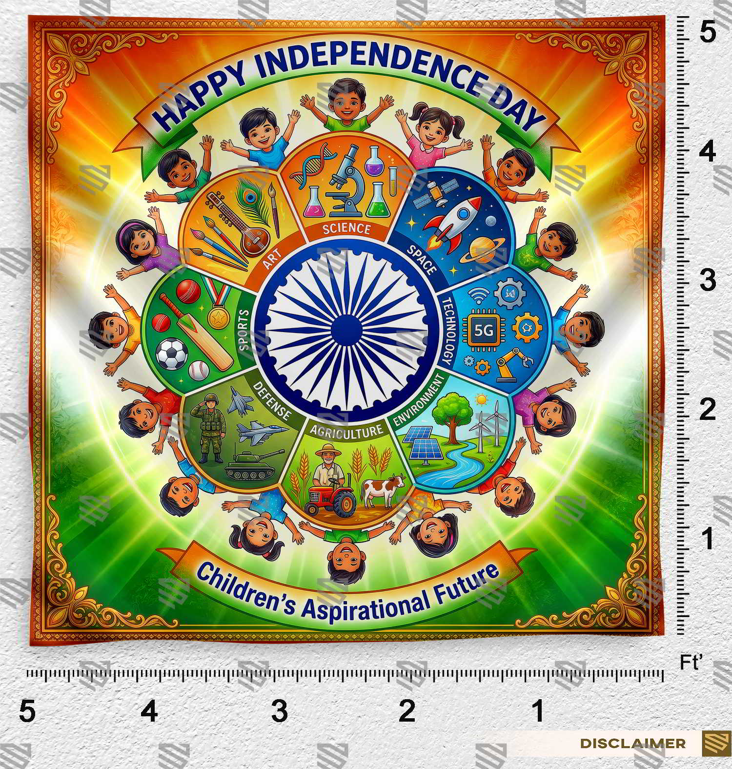 Future India Backdrop