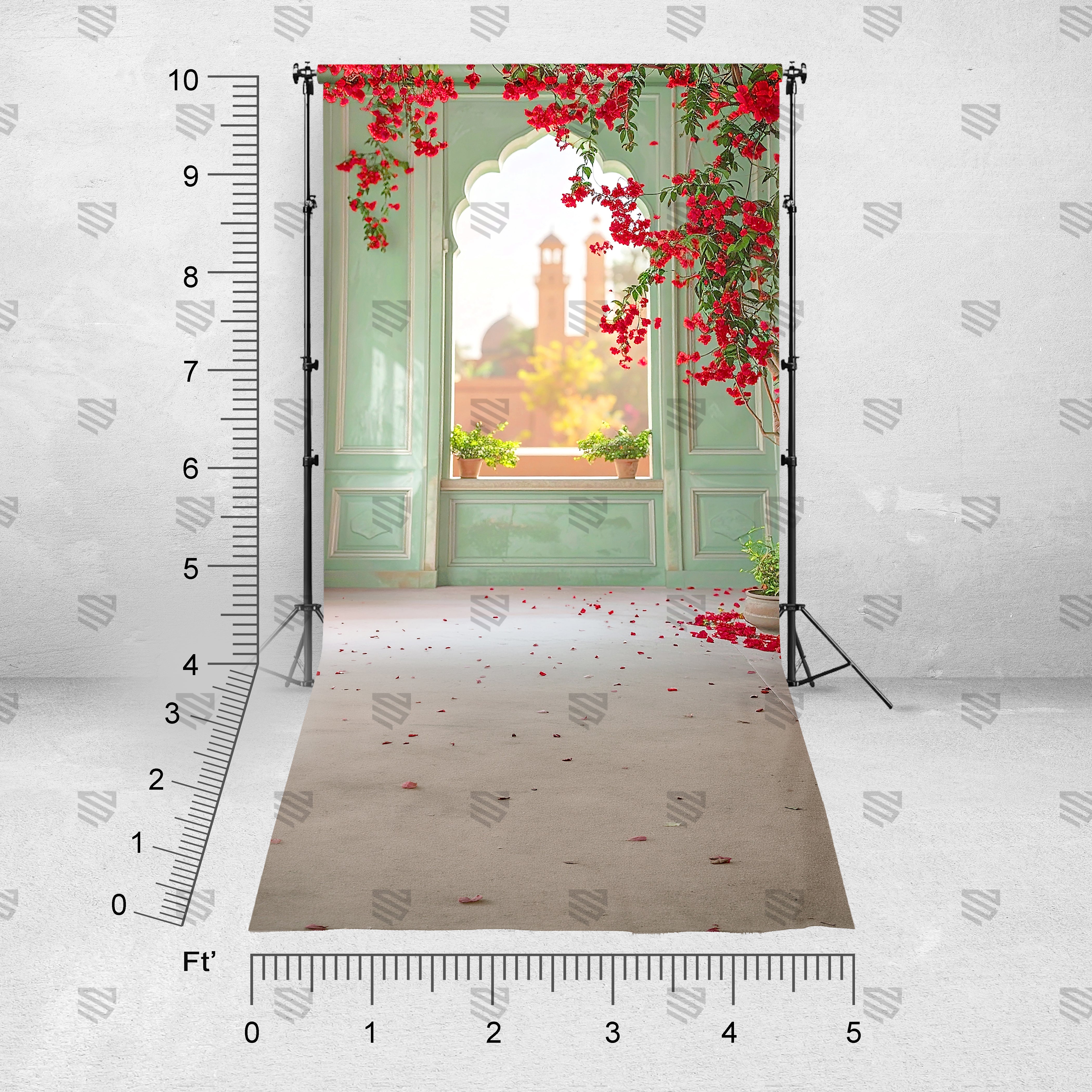 Blooming Palace Arch View