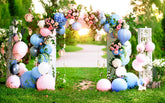 Blossom Balloon Arch Backdrop