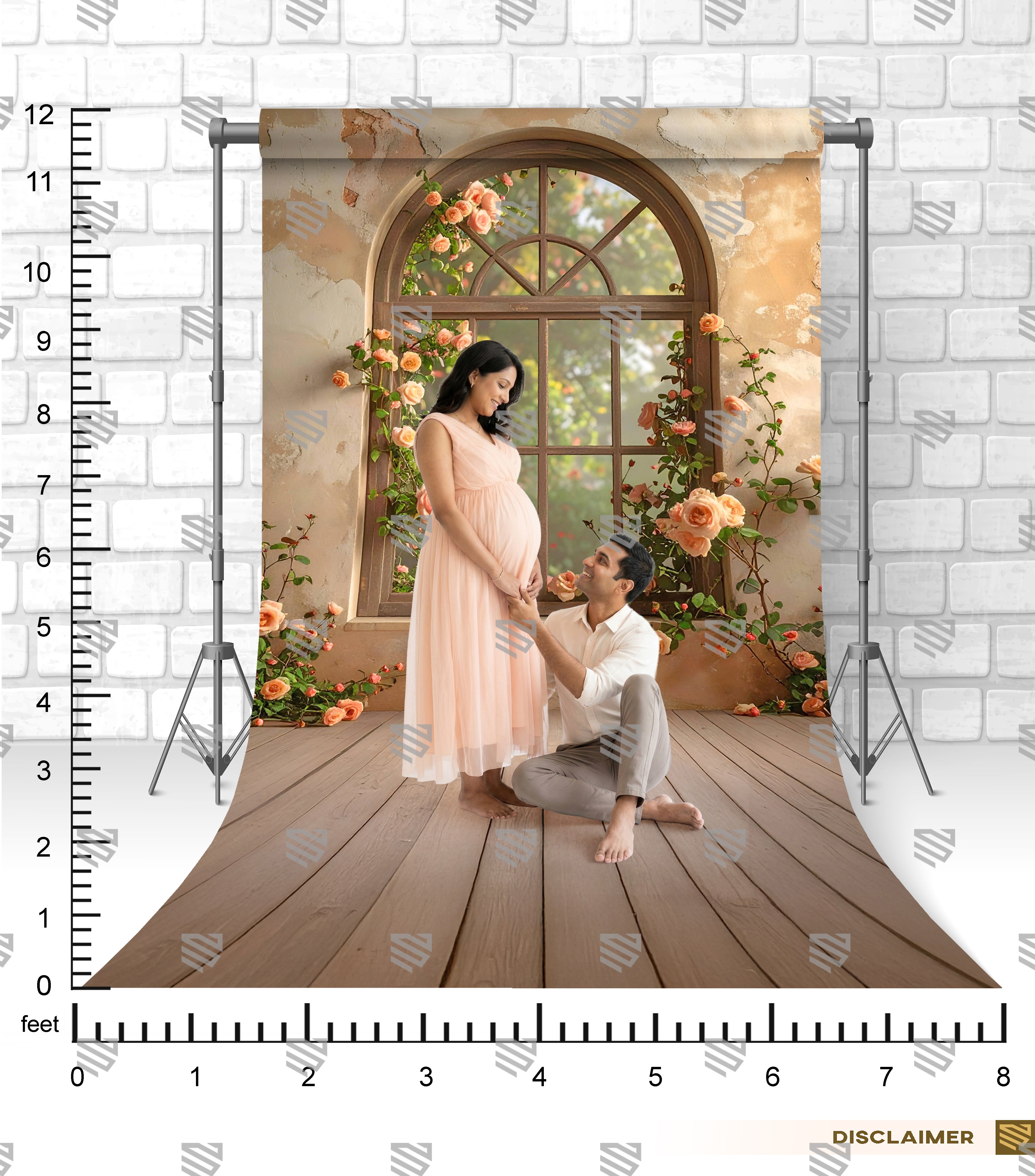 Blossom Window Charm - Maternity Backdrop