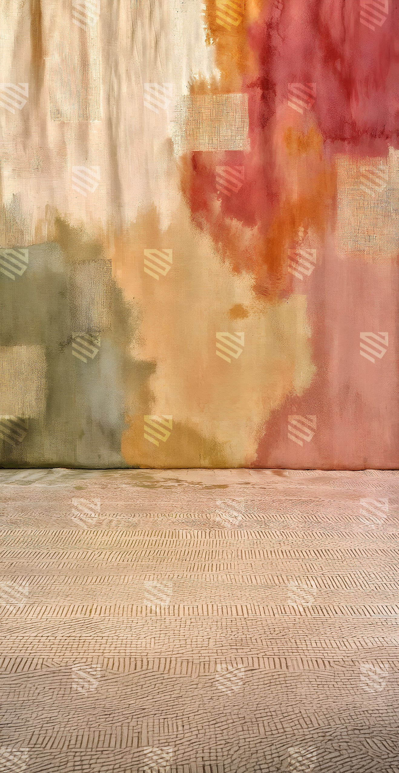 Blush Earth Abstract