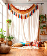 Bohemian Cozy Corner Backdrop