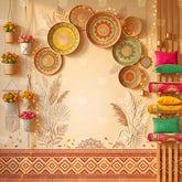 Boho Festive Wall Charm Backdrop