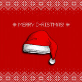 Classic Christmas Knit Backdrop