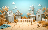 Coastal Breeze Haven Backdrop