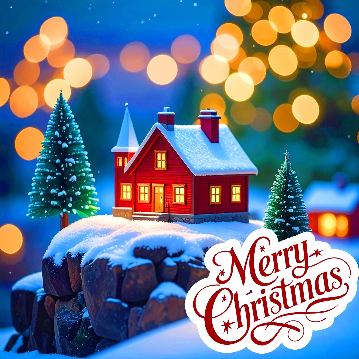 Cottage Holiday Glow