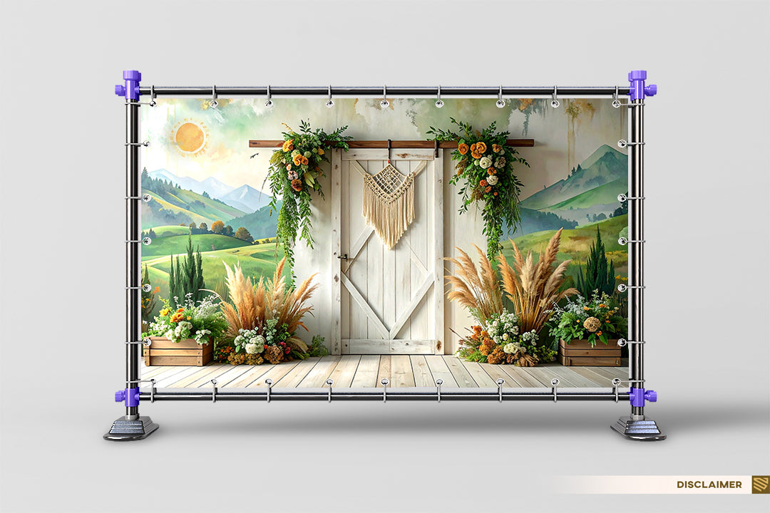 Countryside Bloom Door