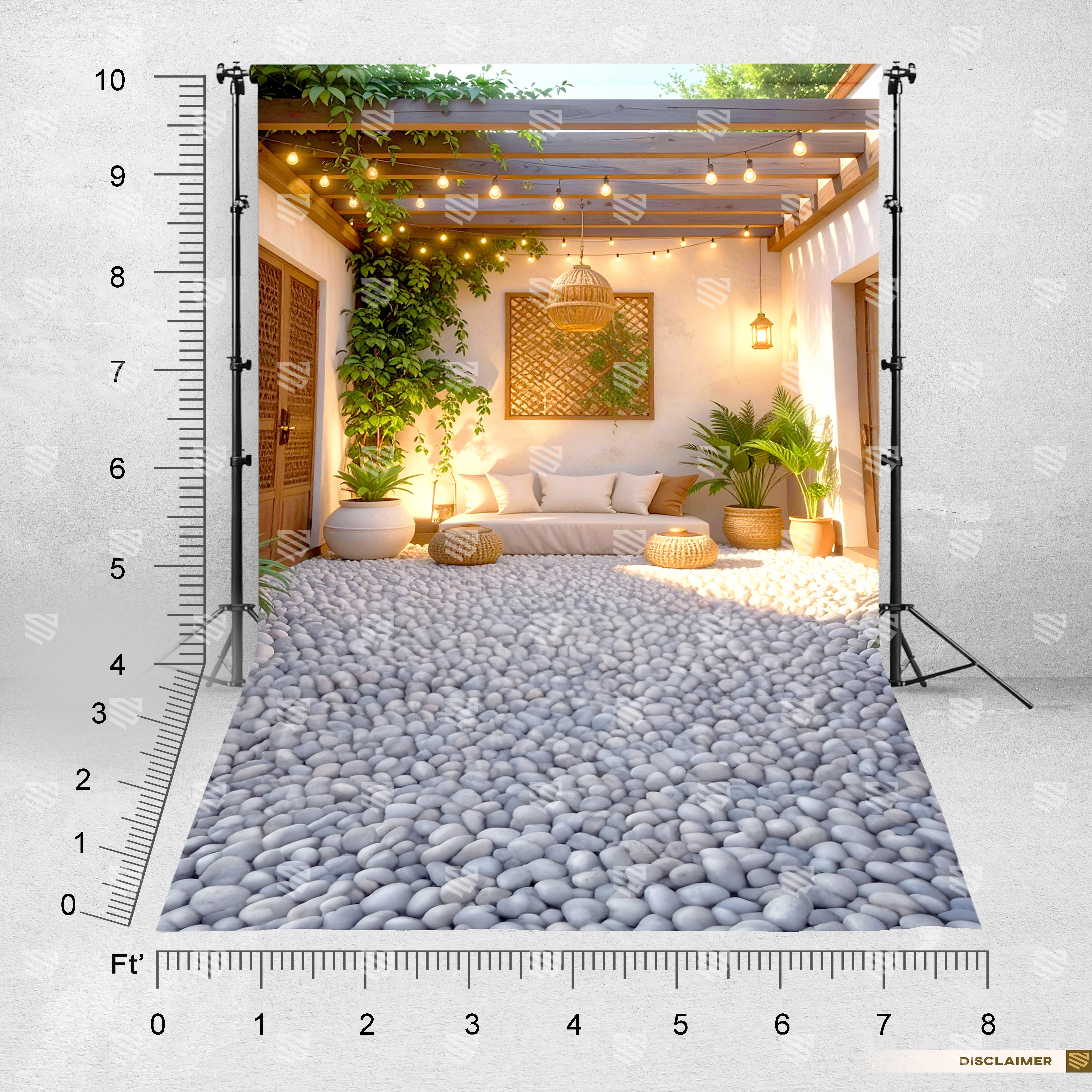 Cozy Pebble Patio
