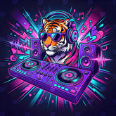 DJ Jungle King Backdrop
