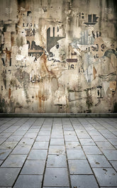 Distressed Urban Street Backdrop