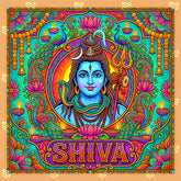 Divine Lord Shiva Ornamental Backdrop