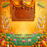 Divine Village Festive Frame Backdrop