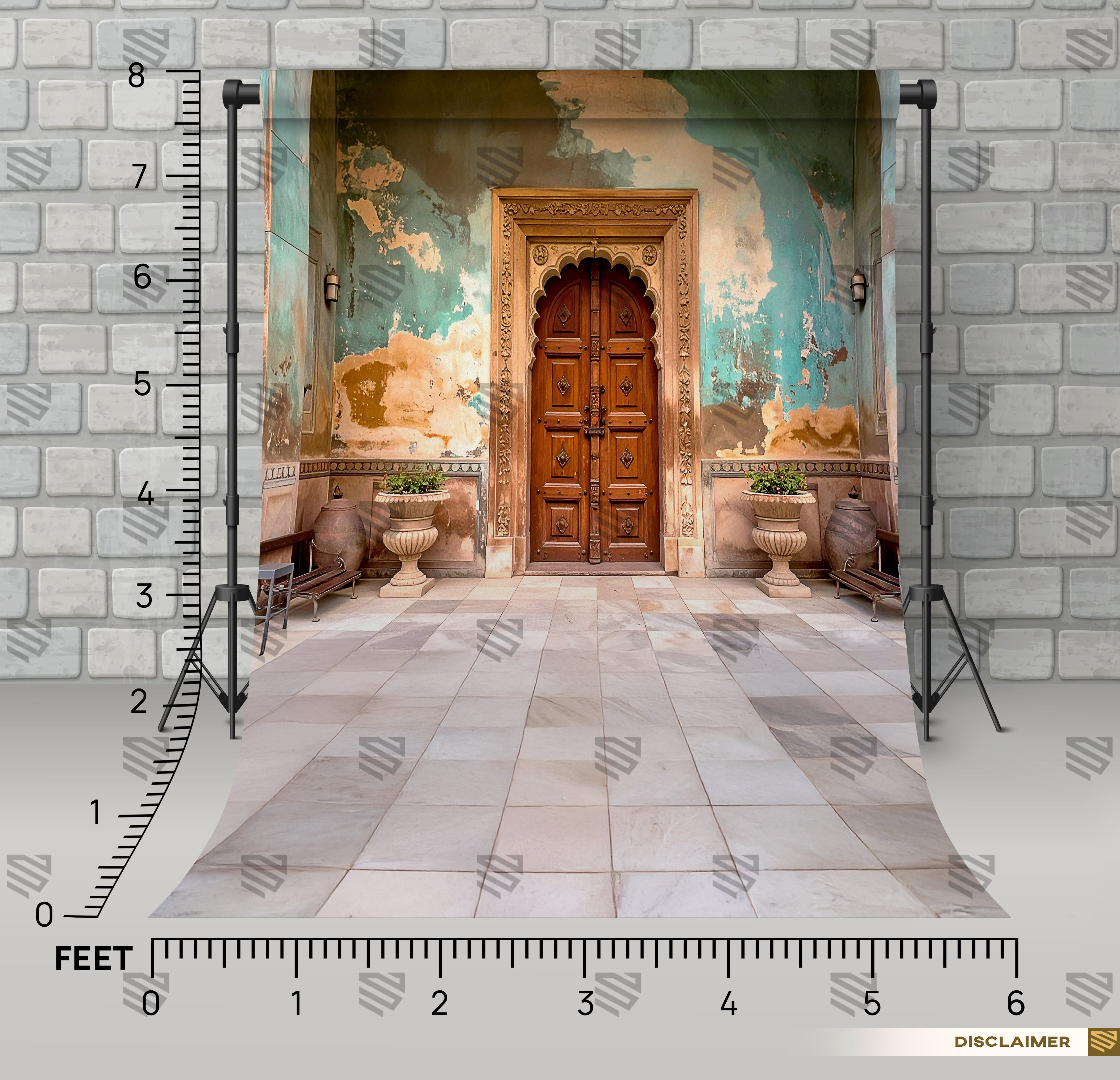 Doorway Heritage Elegance - Baby photoshoot Backdrop