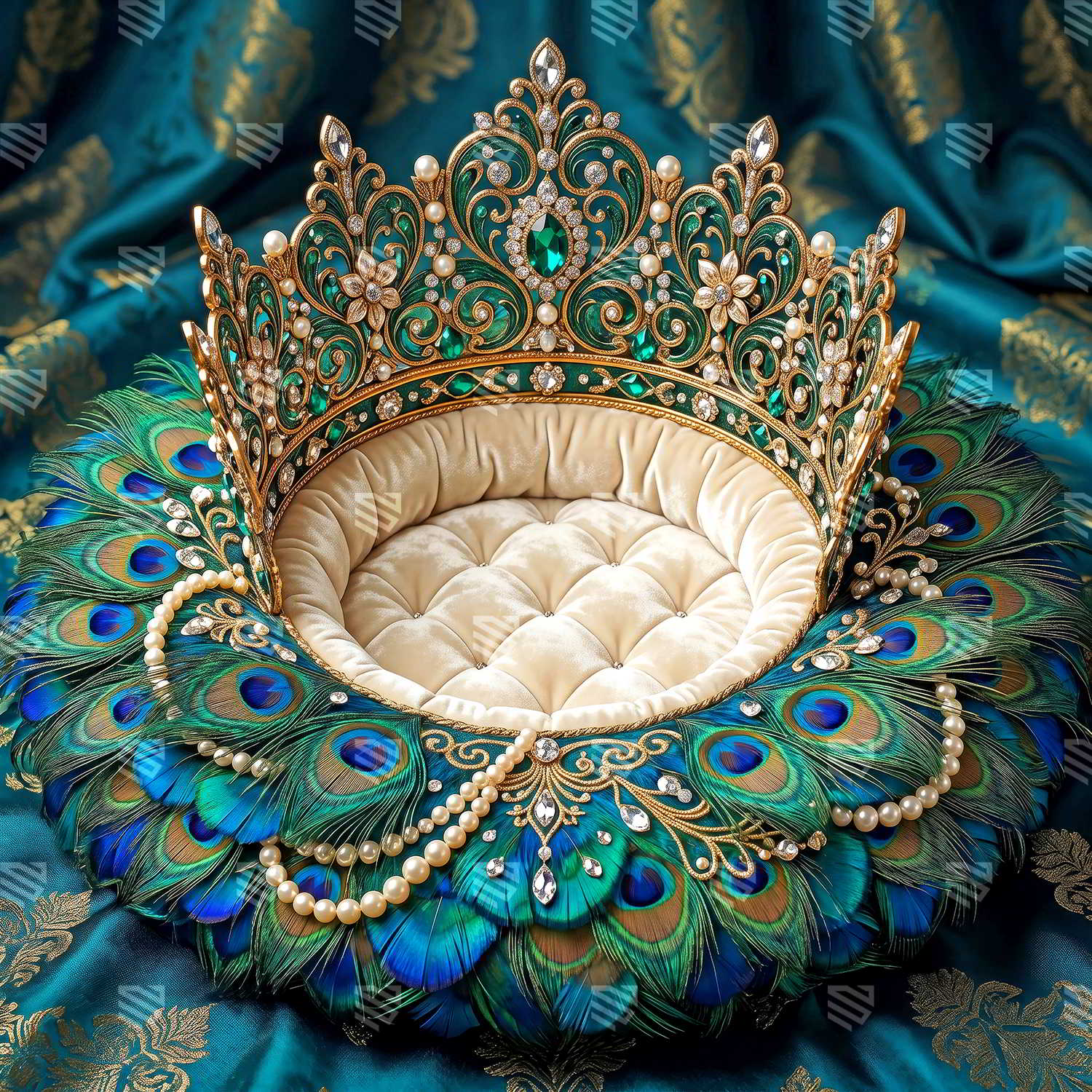 Emerald Feather Throne
