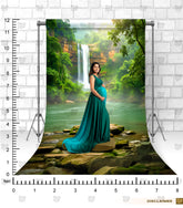 Serenity Falls Maternity Backdrop