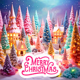 Enchanted Winter Wonderland Backdrop