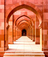 Endless Red Sandstone Arches Backdrop
