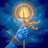 Eternal Trishul Power Backdrop