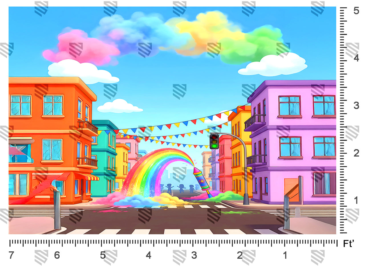 Festival of Colorful Streets