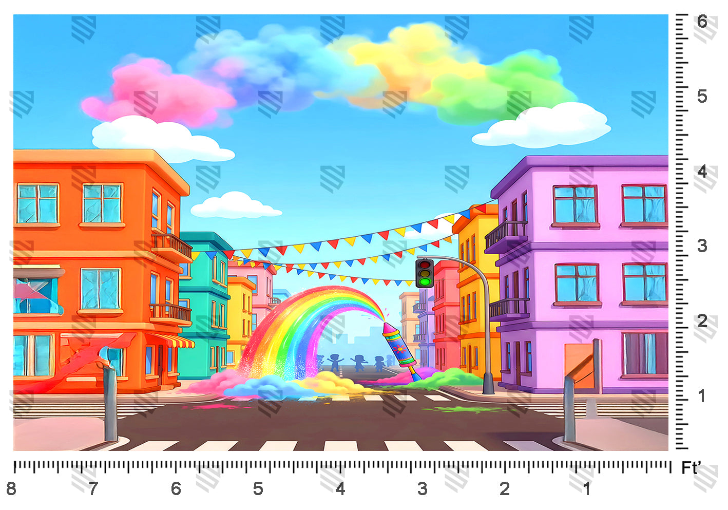 Festival of Colorful Streets