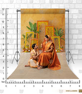 Marigold Pregnancy Photoshoot Backdrop