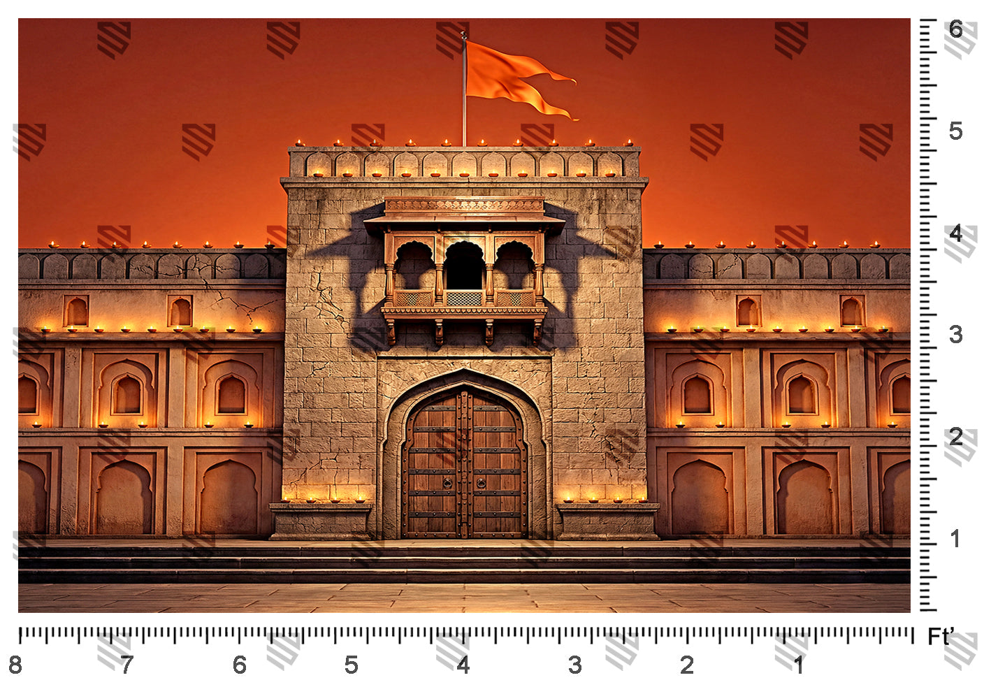 Fort of Saffron Pride